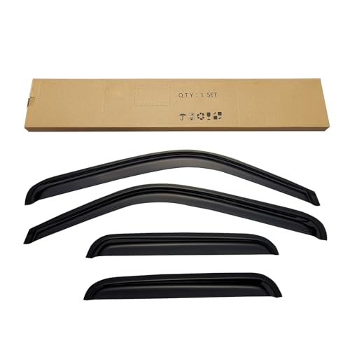 Car Window Rain Guards for Chevy Silverado/Sierra Models