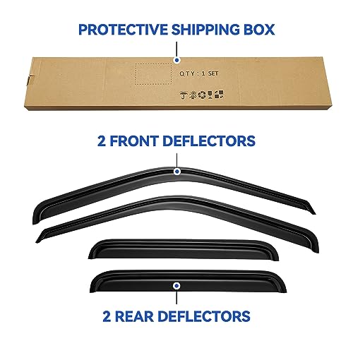 Ford F250 F350 F450 F550 Super Duty Window Visors