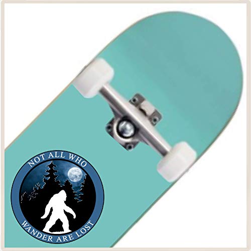 Bigfoot Bumper Sticker: Wanderer Vinyl Decal