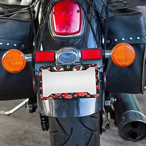 Anime Car License Plate Frame, Aluminum, Universal Design