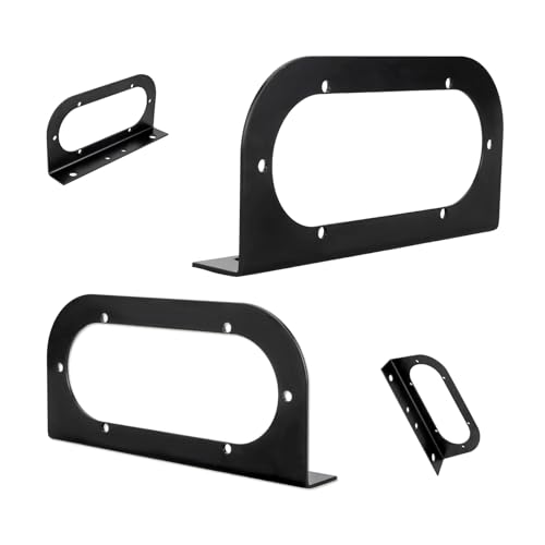 6" Oval Trailer Light Mounting Bracket for LED Lights