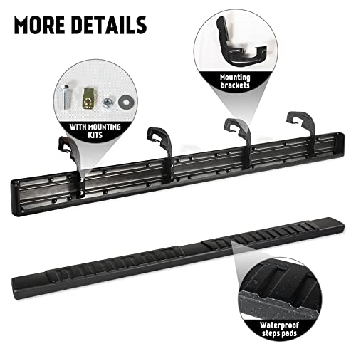 6" Double Cab Running Boards for Chevy Silverado/GMC