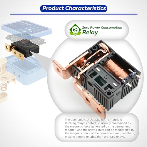 Matell DC 12V 500A Remote Battery Disconnect Switch