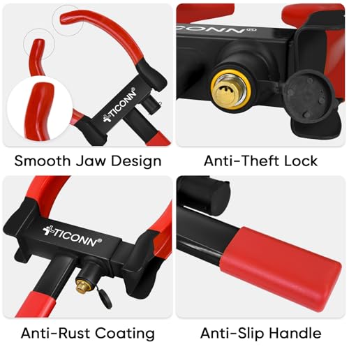 Universal Heavy Duty Wheel Clamp Lock for Car Motorcycle
