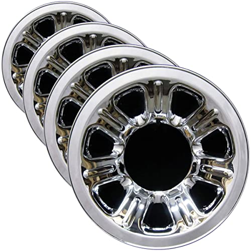 Chrome Wheel Skins Set for Mazda, Ford Ranger Trucks