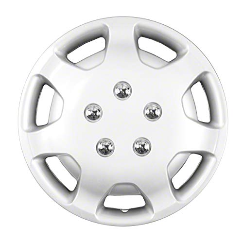 Silver ABS Hubcap Set for 1991-1994 Toyota Camry