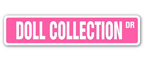 Collector's Edition Barbie Street Sign 8" Decal Sticker