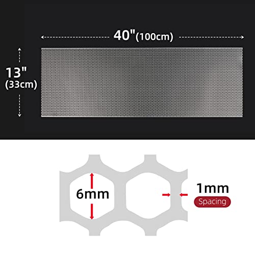 Universal Car Grill Mesh - Aluminum Alloy, Multifunctional Shape