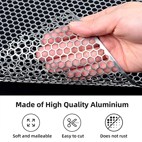 Universal Car Grill Mesh - Aluminum Alloy, Multifunctional Shape