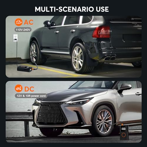 MEUCI Portable Tire Inflator - 150 PSI Electric