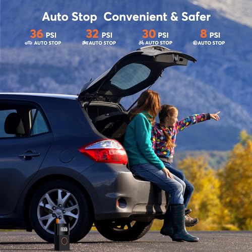 MEUCI Portable Tire Inflator - 150 PSI Electric