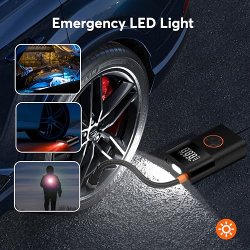 MEUCI Portable Tire Inflator - 150 PSI Electric