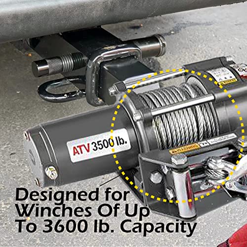 MaxxHaul 50688 Universal Hitch Winch Mount - 3600 lbs