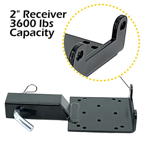 MaxxHaul 50688 Universal Hitch Winch Mount - 3600 lbs