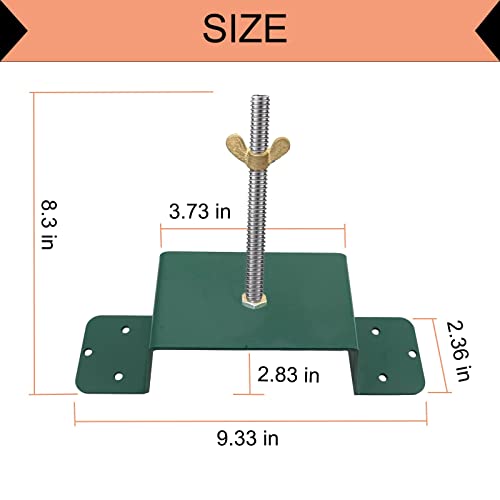 WENQUSEN Wall Mount Spare Tire Carrier, High Strength
