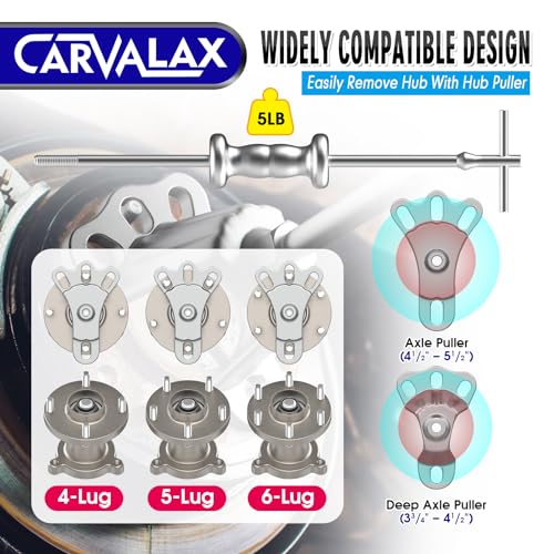 CARVALAX 9-Way Slide Hammer Puller Set - 18PCS