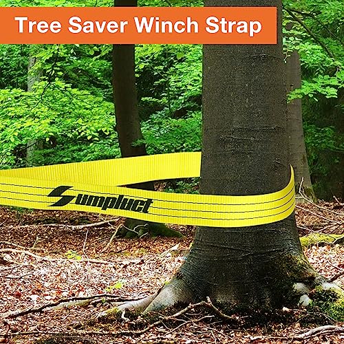 Heavy Duty 3" x 8ft Off-Road Tow Strap