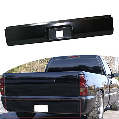 Steel Rear Bumper Roll Pan for Silverado Sierra
