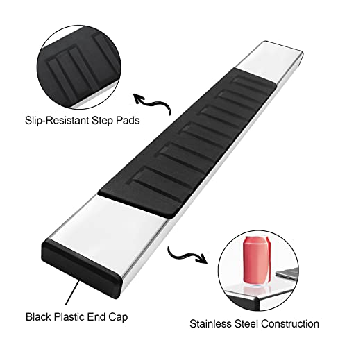6" Side Steps for 2009-2018 Dodge Ram Trucks