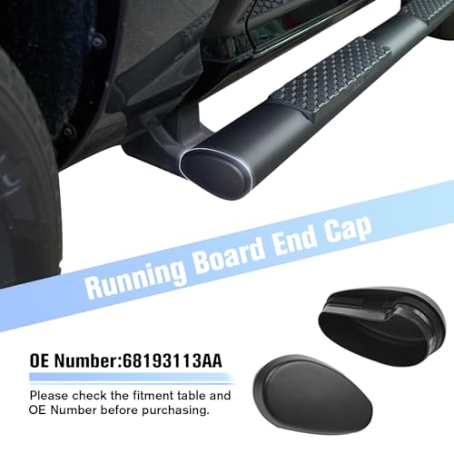 Dodge Ram 1500 Running Board End Caps Set