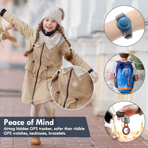Lulaven Airtag Holder: Hidden 2-Pack GPS Tracker
