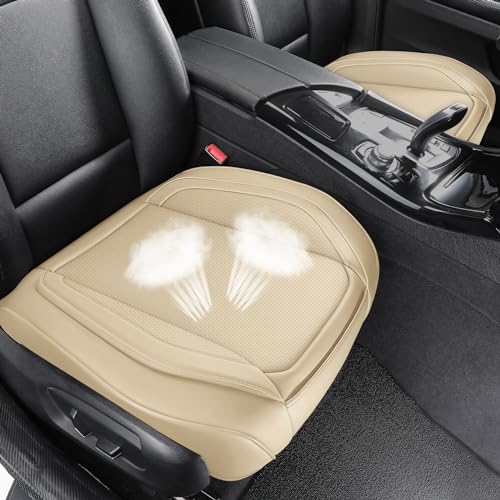 CAPITAUTO Lot de 2 housses de siège en cuir synthétique