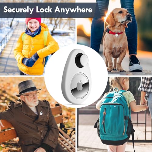 Lulaven Airtag Holder: Hidden 2-Pack GPS Tracker