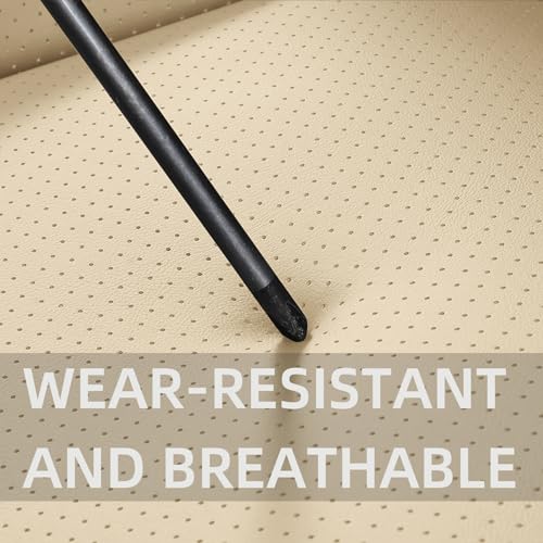 CAPITAUTO Lot de 2 housses de siège en cuir synthétique