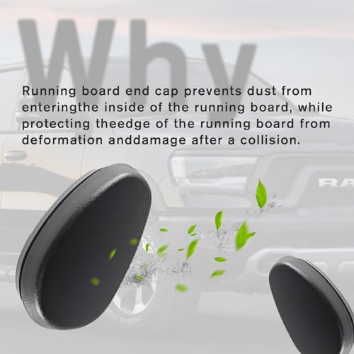 Dodge Ram 1500 Running Board End Caps Set