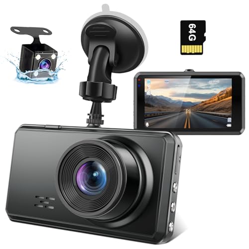 Miden S7 Dual 2.5K Front and Rear Dash Cam