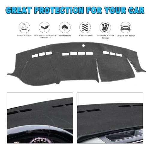 Custom Fit Gray Dash Cover for Dodge Ram