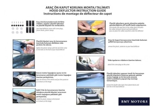 Hyundai Tucson 2022-2024 Hood Deflector - Car Accessories
