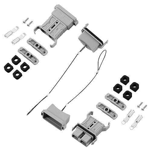 Waterproof 50A Battery Quick Connect Jumper Cable Kit