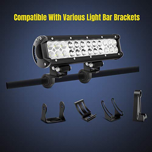 Nilight 2PCS LED Light Bar Mounting Kit for Vehicles