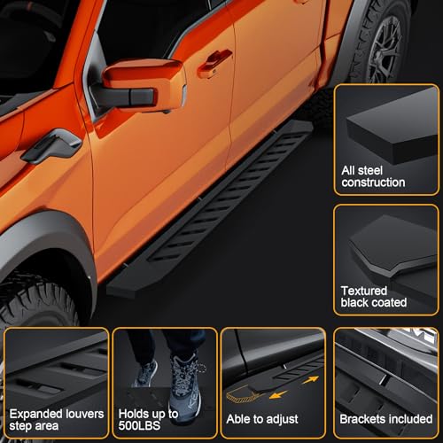 Custom Fit Running Boards for Chevy Silverado/GMC Sierra