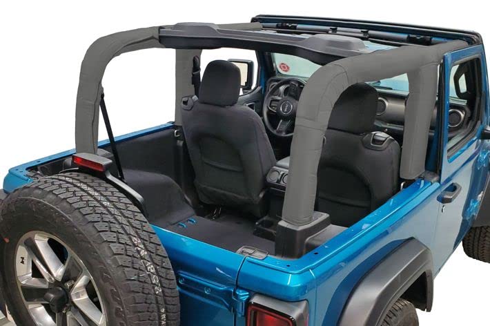Jeep JL2 Door Hard Top Roll Bar Cover - Grey