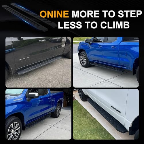 Custom Fit Running Boards for Chevy Silverado/GMC Sierra