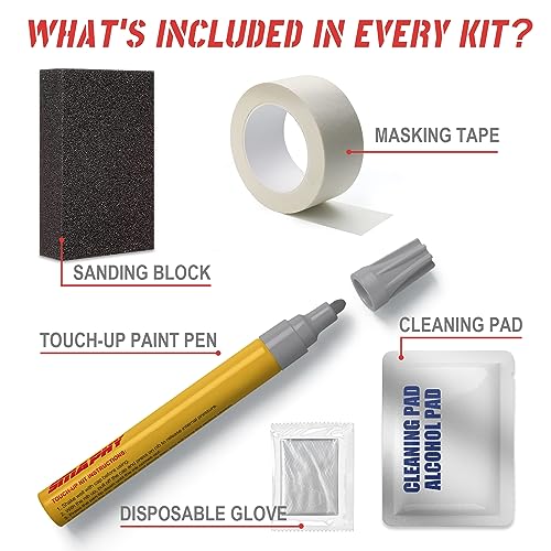 Silver Wheel Repair Kit: Quick & Easy Rim Touch-Up