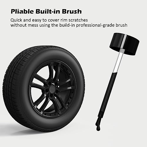 Black Rim Touch Up Paint Kit for Cars