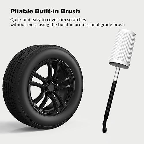 Black Rim Touch Up Paint Repair Kit Automotive