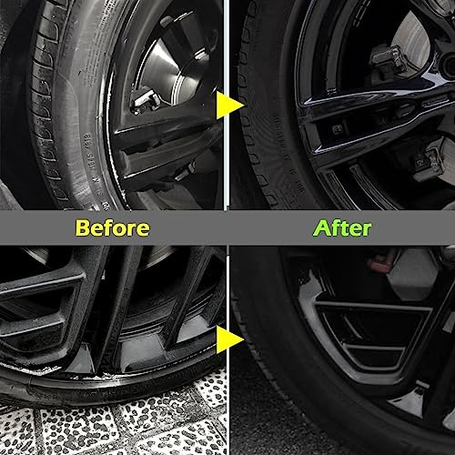 Black Rim Touch Up Paint Repair Kit Automotive