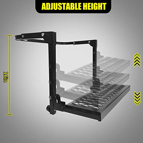Foldable Tire Step for Trucks and SUVs - 350lb Max