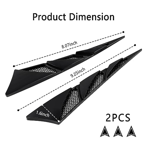 Carbon Hood Scoops, Stylish Car Vent Accessories