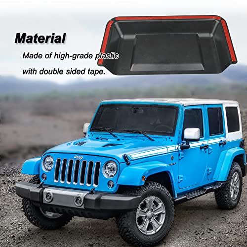 Jeep Wrangler Hood Scoop Vent Cover (1997-2017)