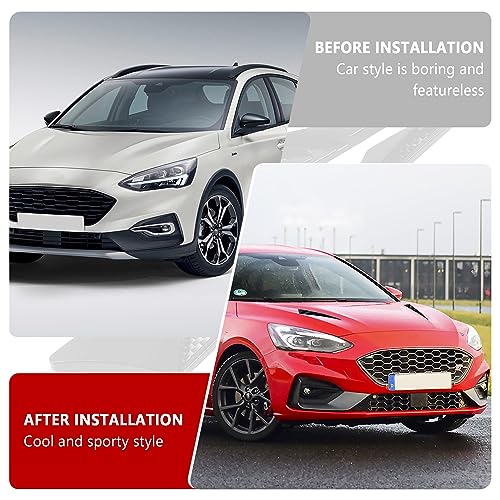 Carbon Hood Scoops, Stylish Car Vent Accessories