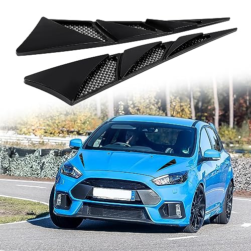 Carbon Hood Scoops, Stylish Car Vent Accessories