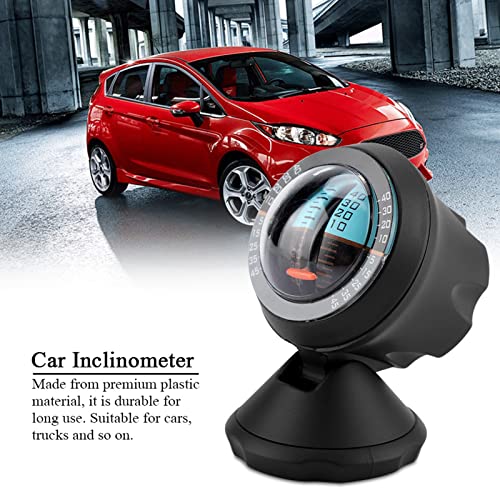 FIYO Digital Car Inclinometer with Compass and Safety Guide