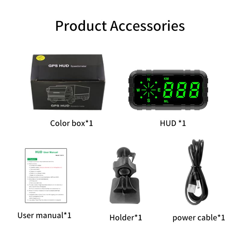 Skymii Car Heads Up Display GPS Speedometer Universal