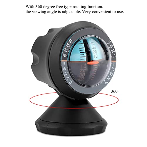 FIYO Digital Car Inclinometer with Compass and Safety Guide