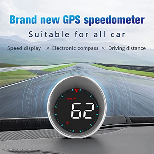 Shkalacar GPS Digital Speedometer with Overspeed and Fatigue Alarm